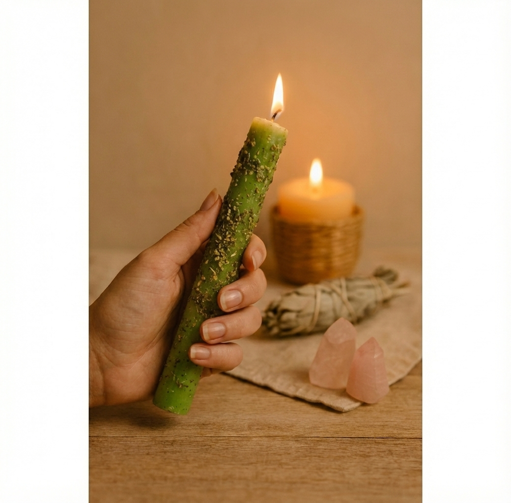 Ritualkerze „Fülle & Wohlstand“