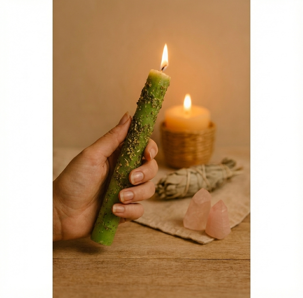 Ritualkerze „Fülle & Wohlstand“